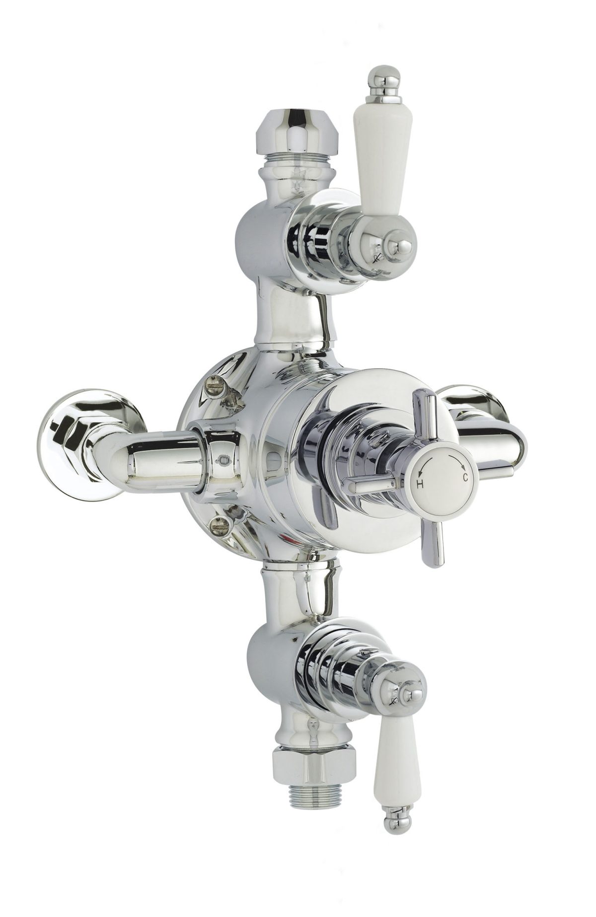 Triple Thermostatic Shower Valve - Image 1