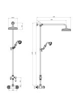Traditional Thermostatic Shower Valve & Kit - Image 3