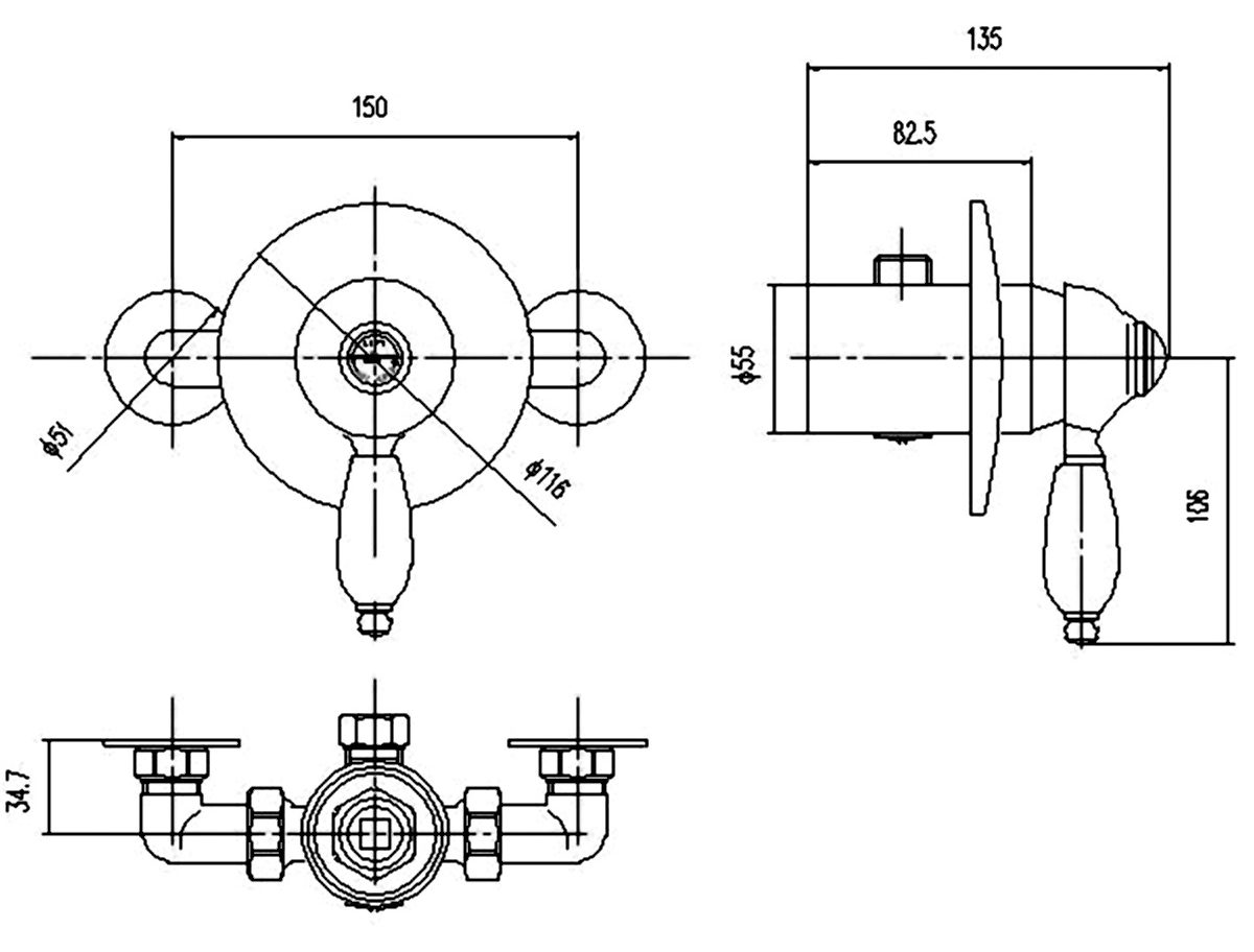 Manual Shower Valve - Image 2
