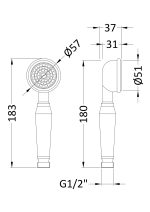 Small Traditional Handset - Image 2