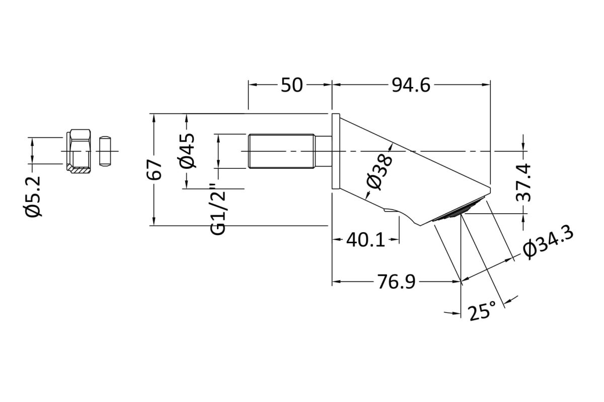 Concealed Anti-Vandal Fixed Head - Image 2