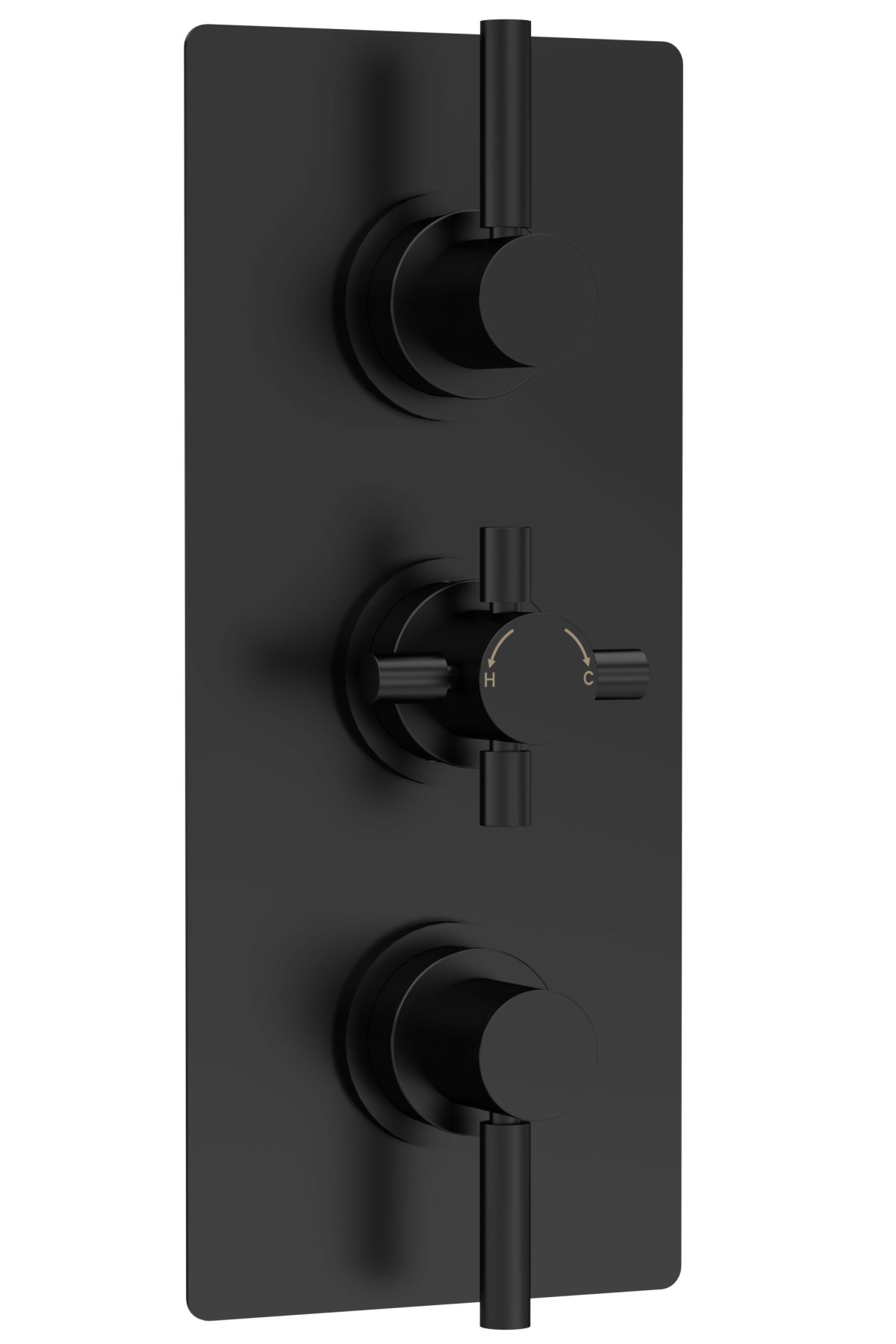 Triple Thermostatic Shower Valve With Diverter - Image 1