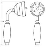Large Traditional Handset - Image 2