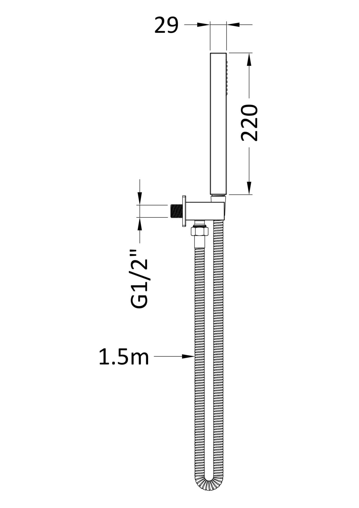 Sq Outlet Elbow C/W Parking Bkt & Kit - Image 2
