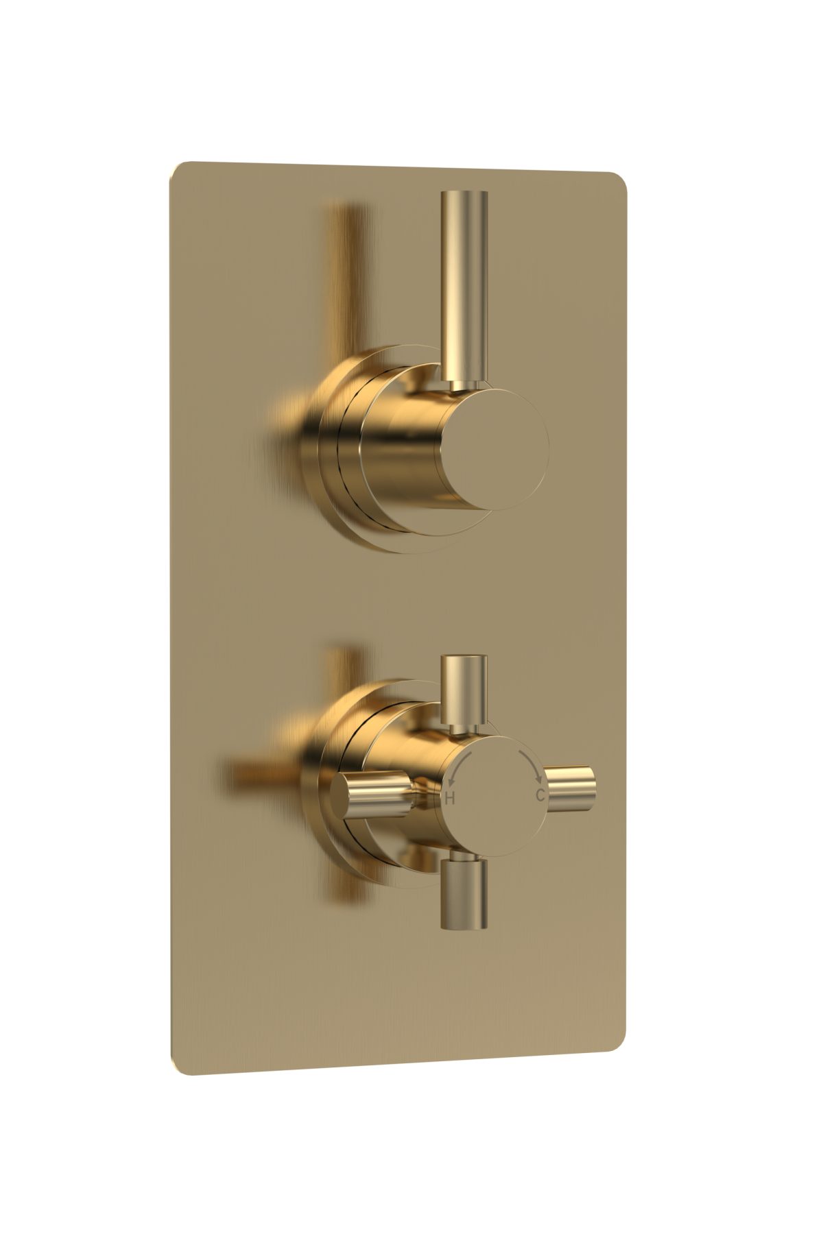 Twin Thermostatic Shower Valve - Image 1