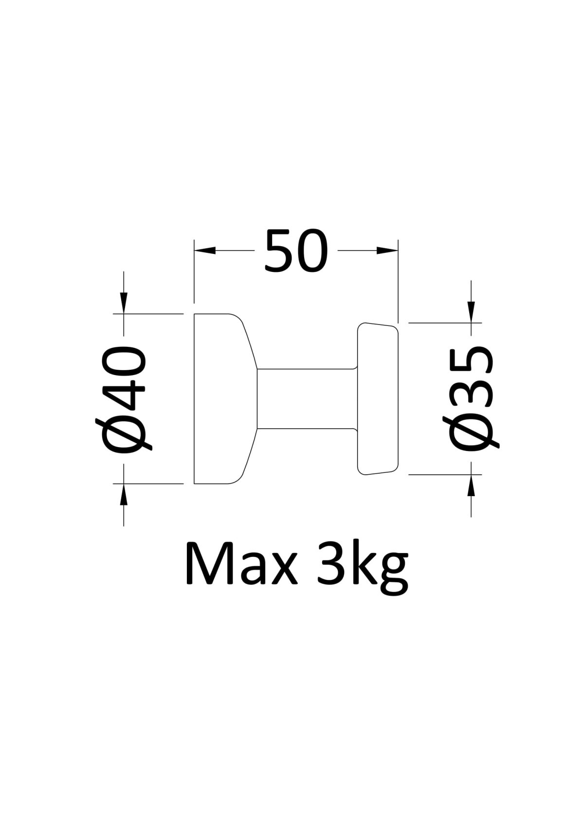 Magnetic Robe Hook - Image 2