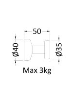 Magnetic Robe Hook - Image 2
