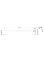 Magnetic Towel Rail - Image 2