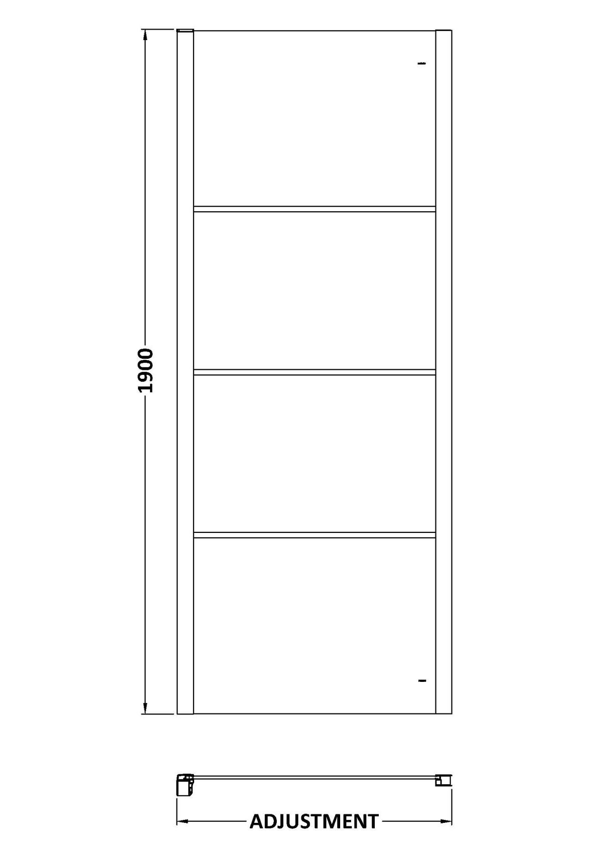 Apex 900mm Side Panel - Image 3