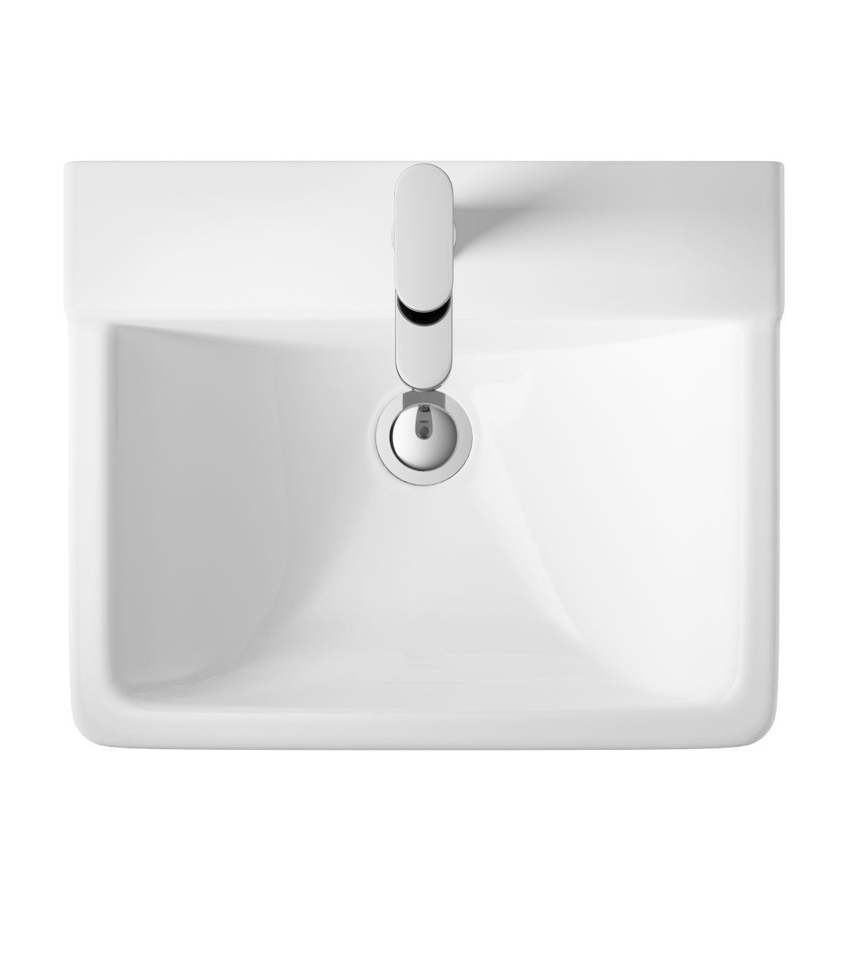 550mm Basin & Semi Pedestal - Image 2