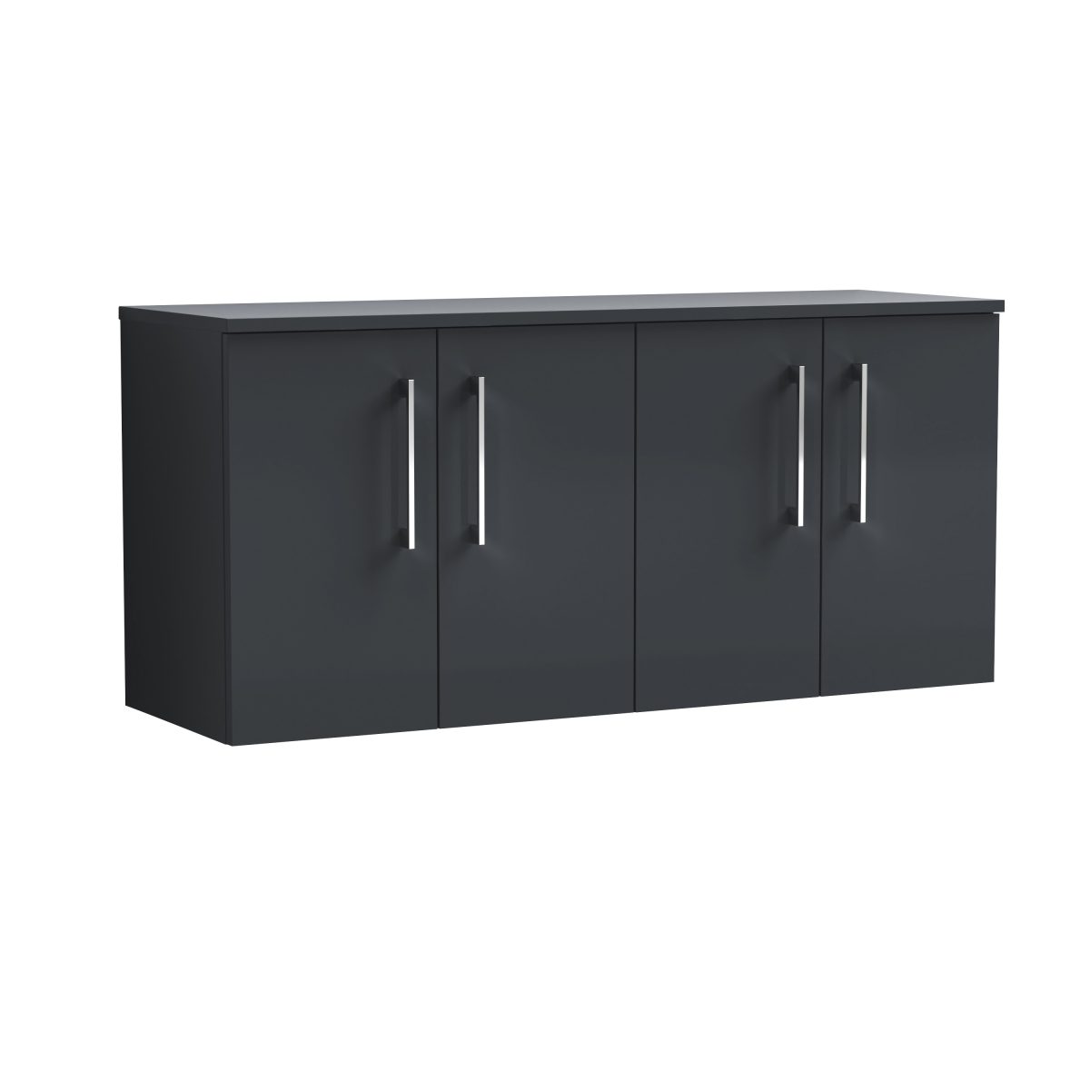1200mm Wall Hung 4 Door Vanity & Worktop - Image 1