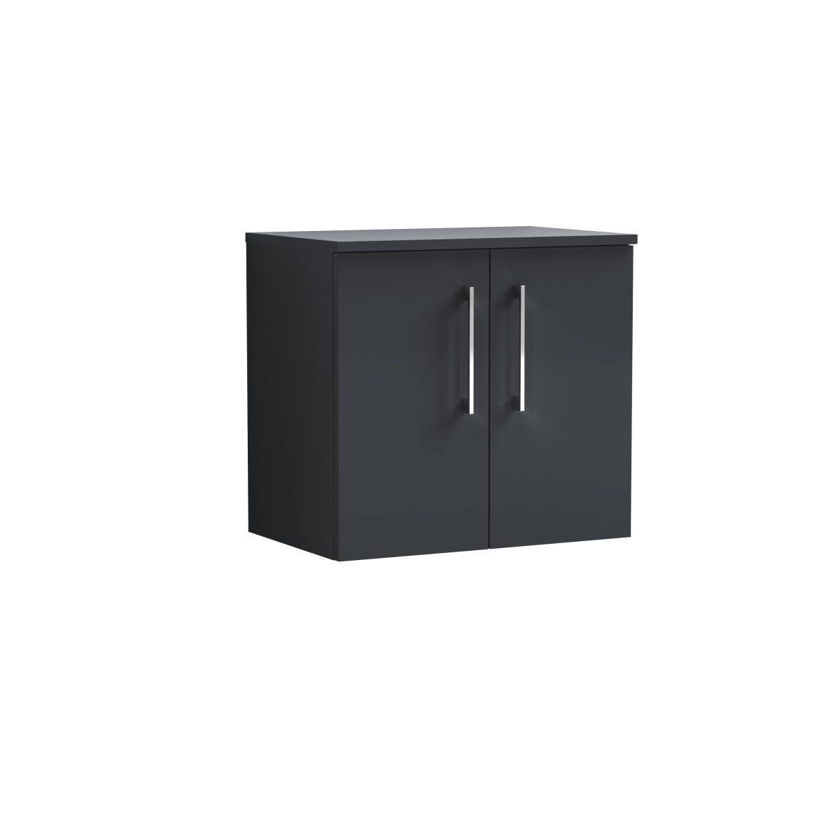 600mm Wall Hung 2 Door Vanity & Worktop - Image 1