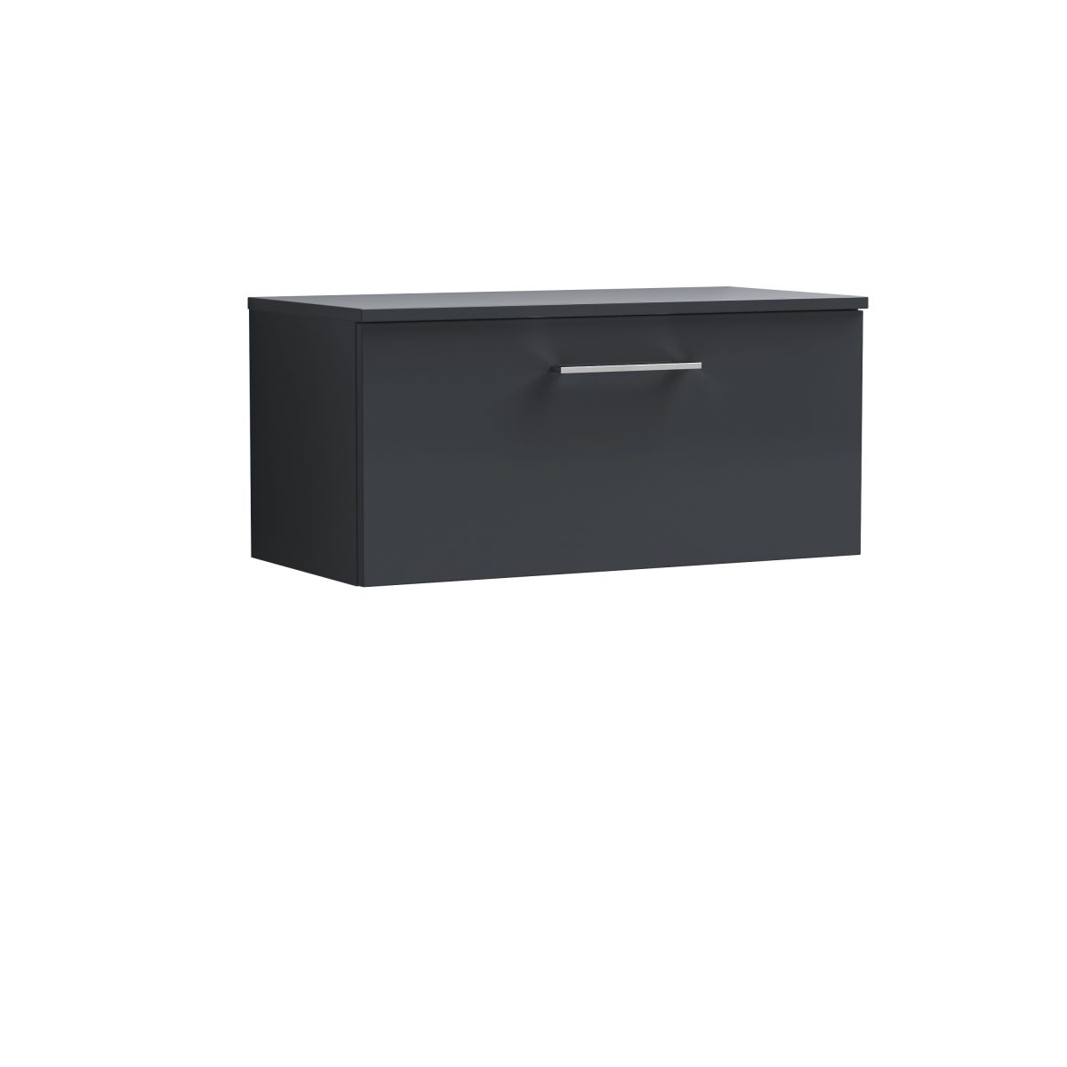 800mm Wall Hung 1 Drawer Vanity & Worktop - Image 1