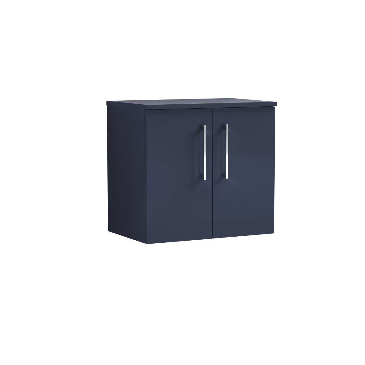 600mm Wall Hung 2-Door Vanity & Worktop - Image 1