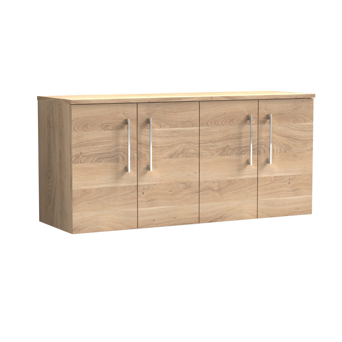 1200mm Wall Hung 4-Door Vanity & Worktop - Image 1