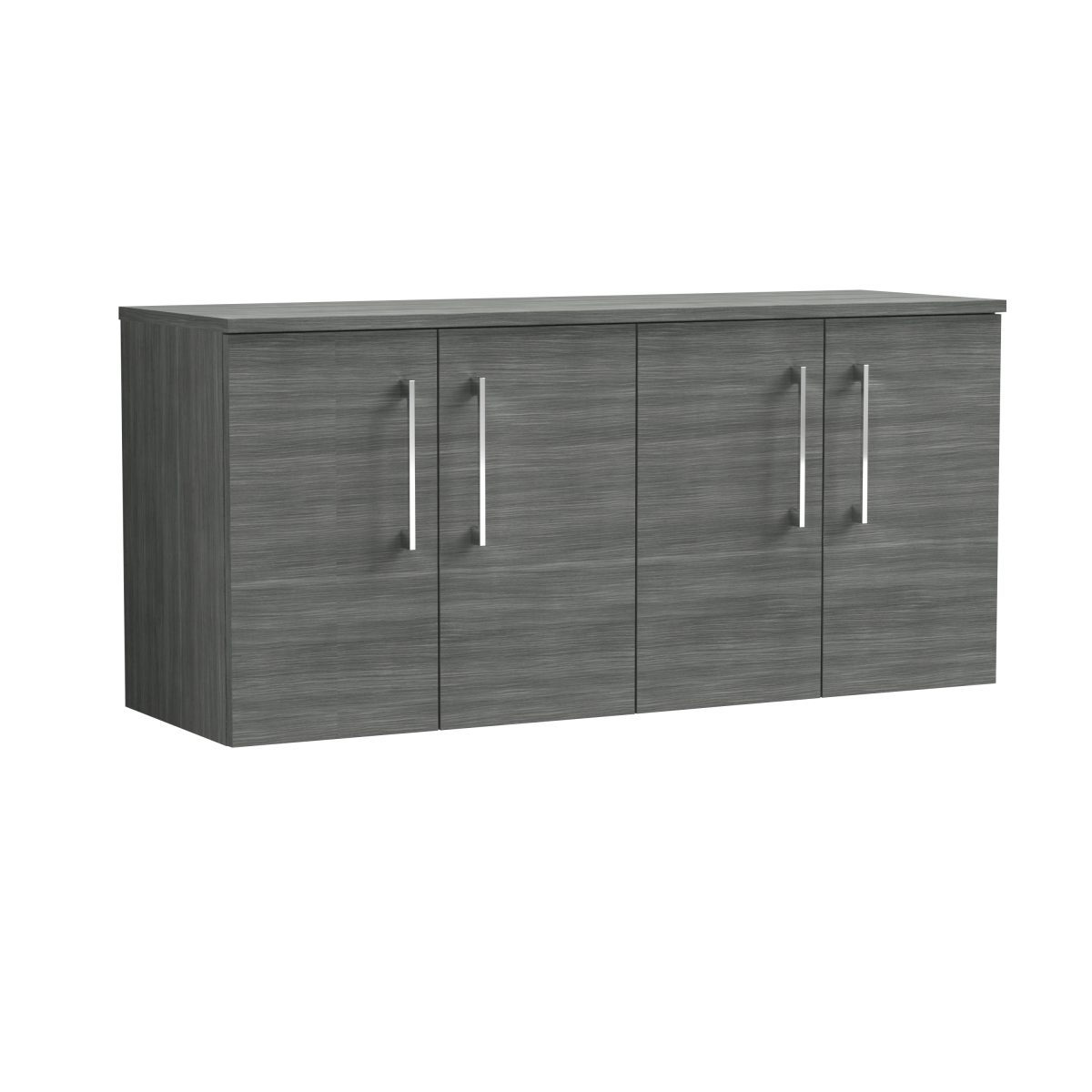 1200mm Wall Hung 4 Door Vanity & Worktop - Image 1
