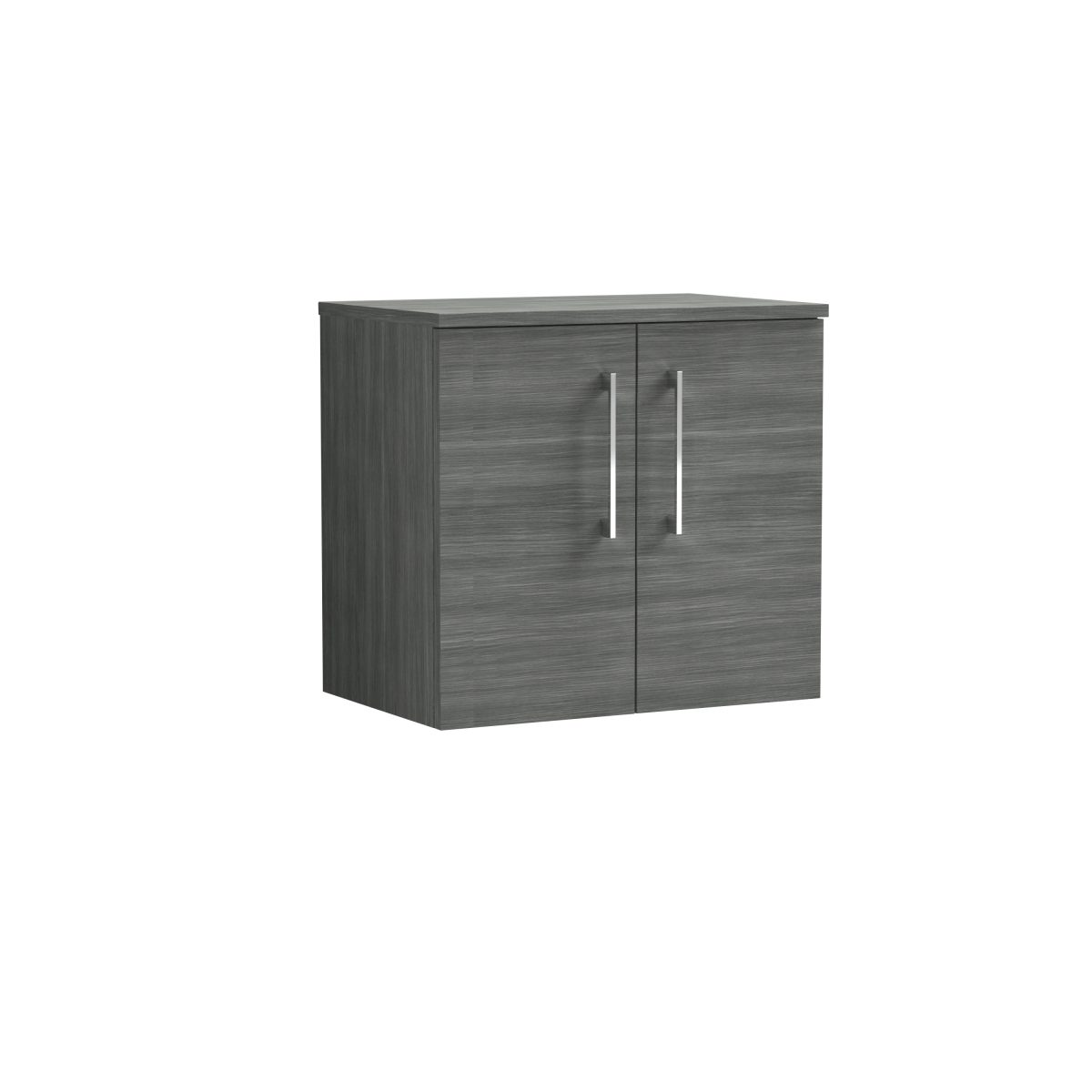 600mm Wall Hung 2 Door Vanity & Worktop - Image 1