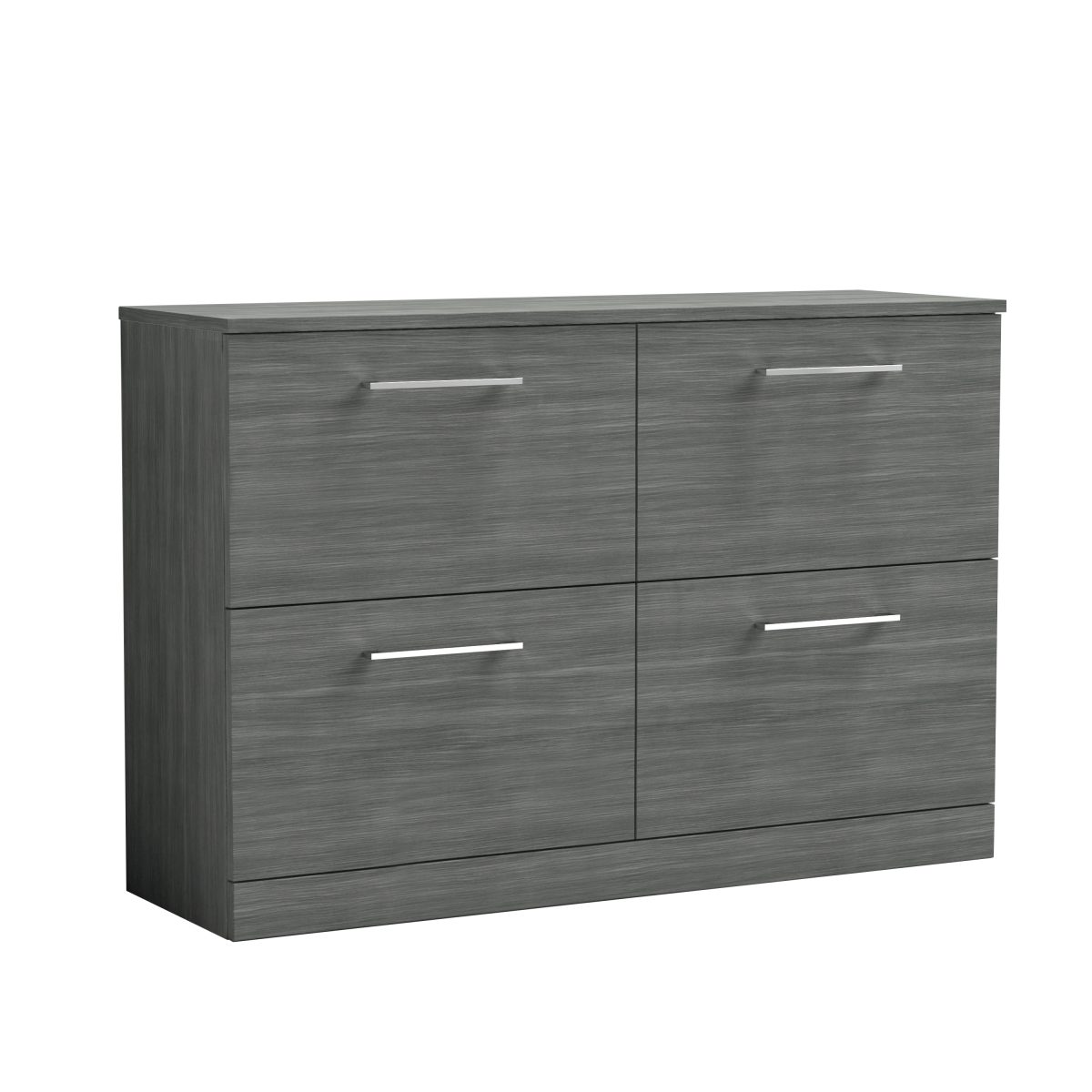 1200mm Floor Standing 4 Drawer Vanity & Worktop - Image 1