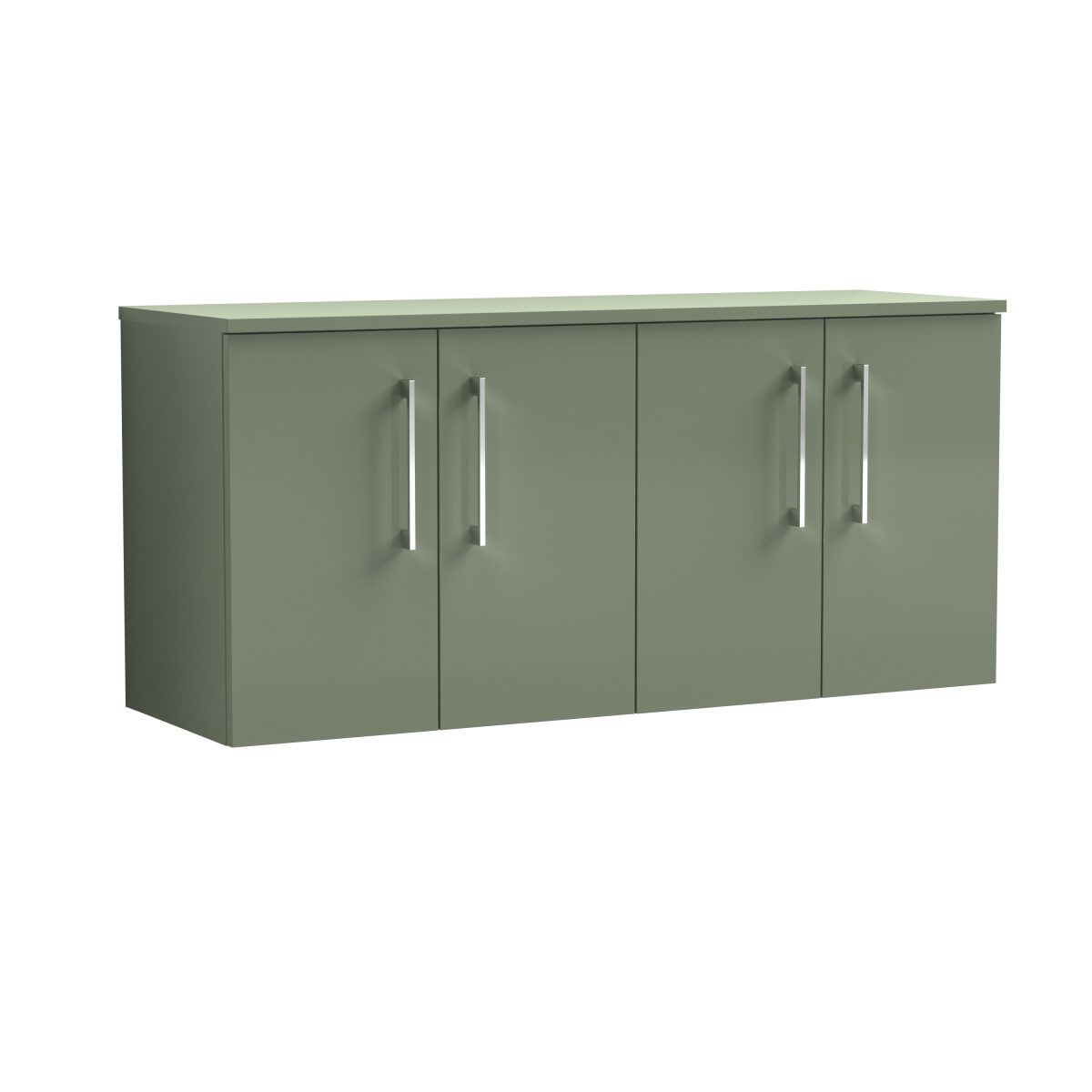 1200mm Wall Hung 4 Door Vanity & Worktop - Image 1