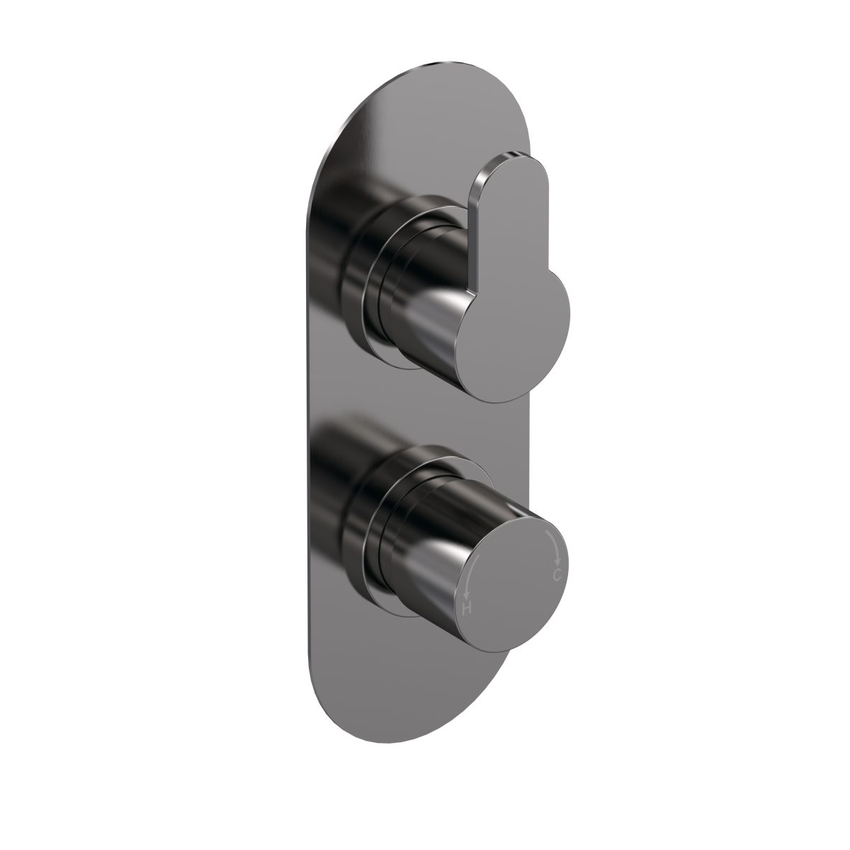 Arvan Twin Thermostatic Valve - Image 1
