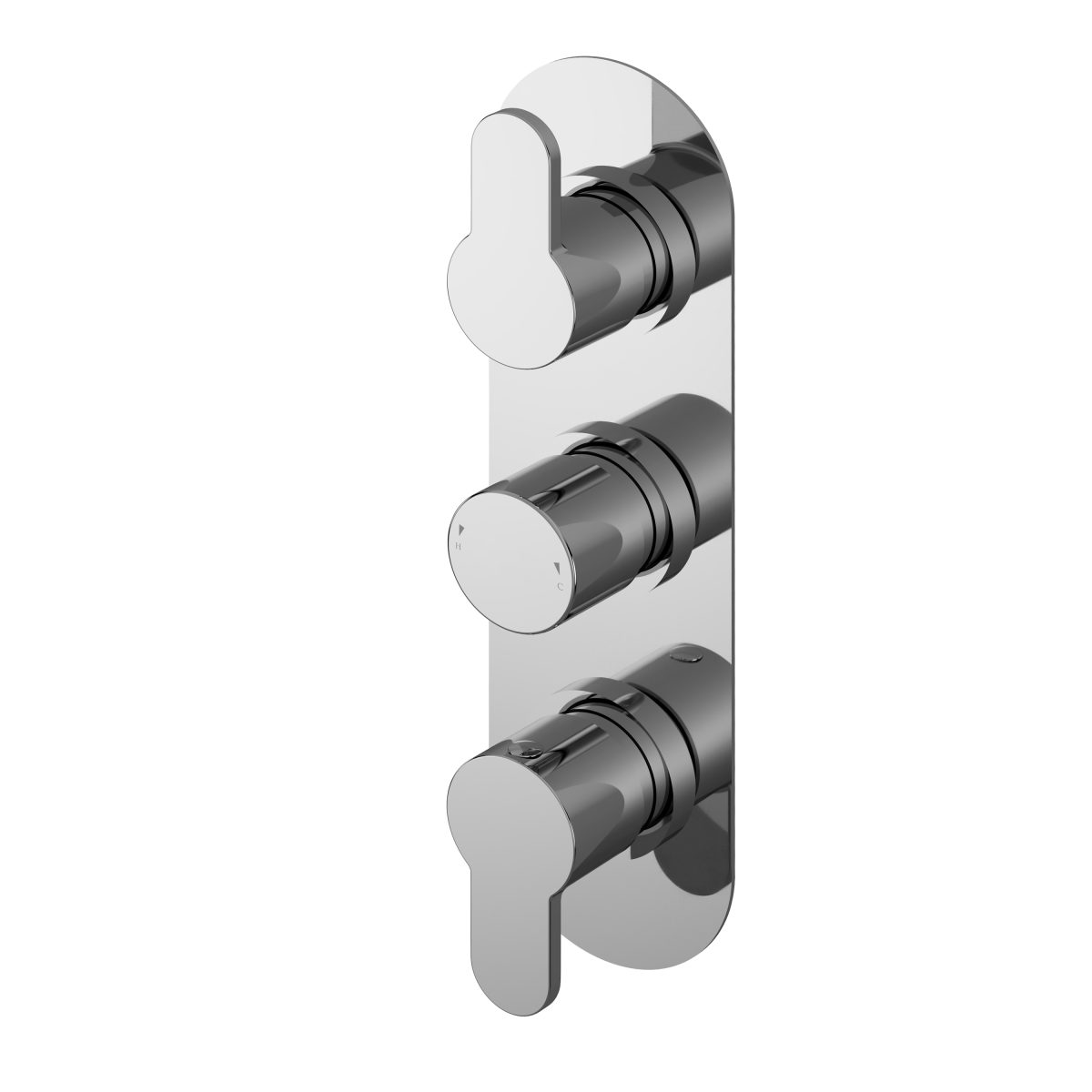 Triple Thermostatic Valve With Diverter - Image 1