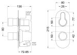 Twin Thermostatic Valve - Image 3