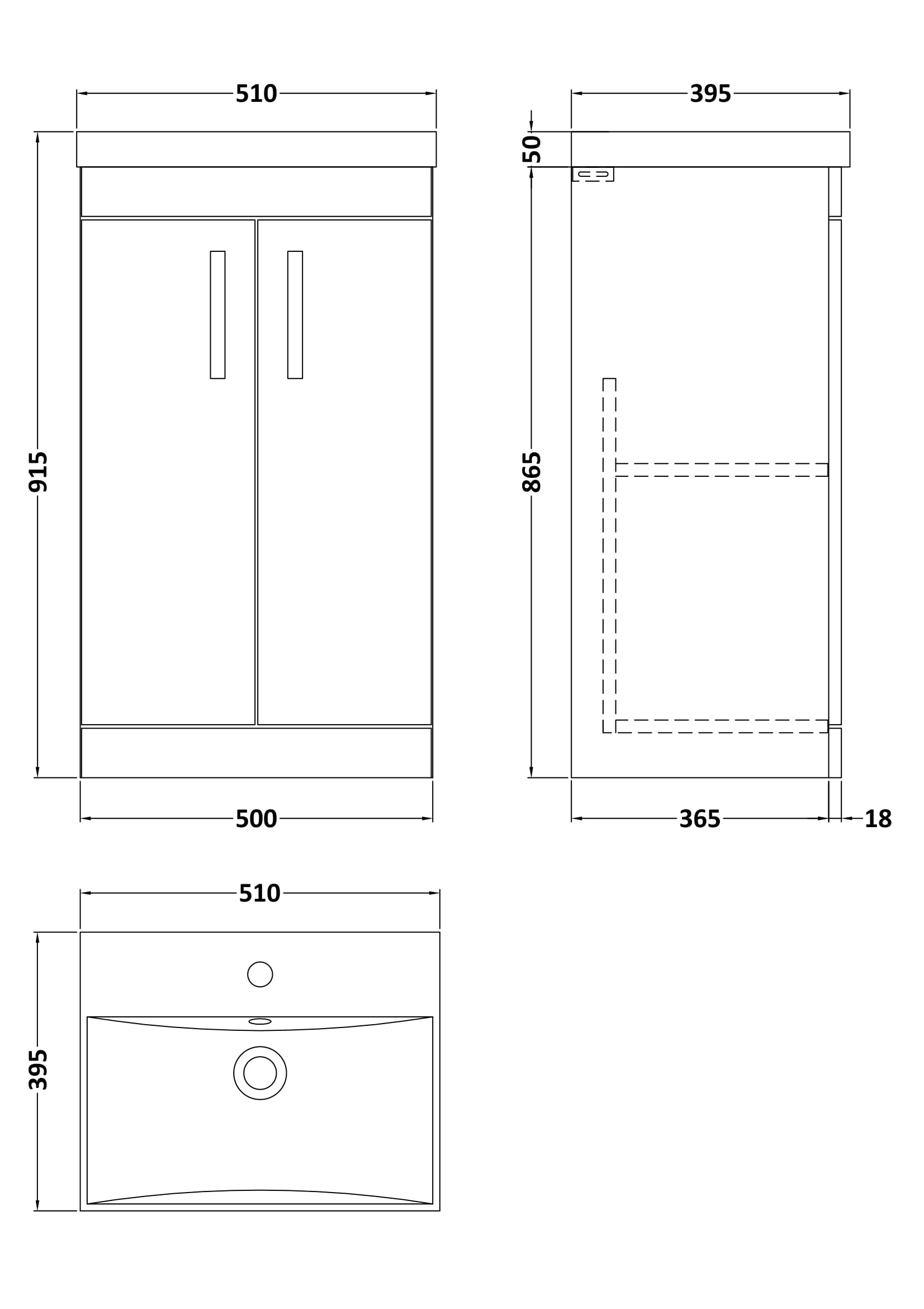 ath006d_furniture_v2_ld.jpg 500mm Floor Standing Vanity With Basin 3 - Image 2