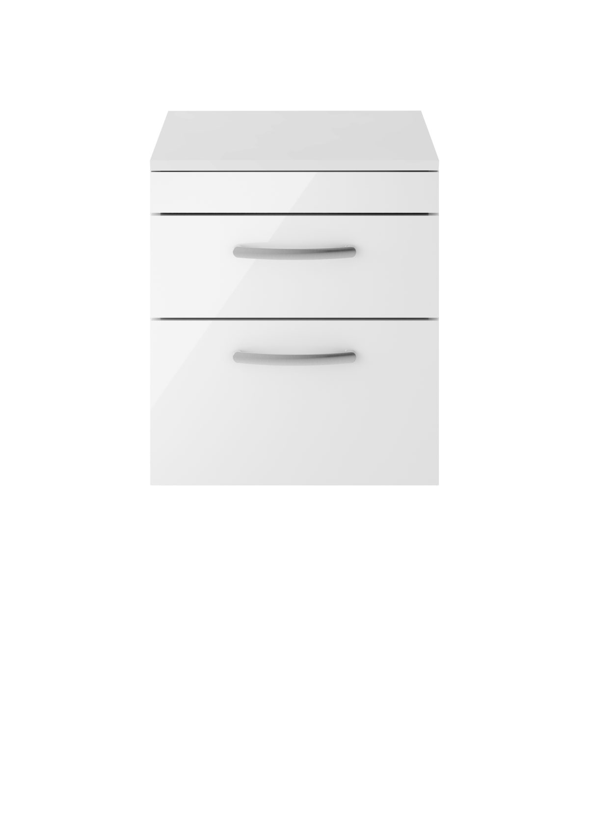 500mm Wall Hung Vanity With Worktop - Image 1
