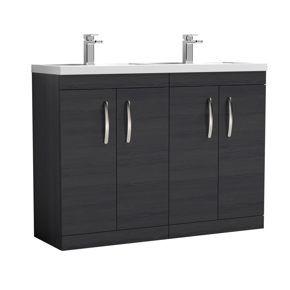 1200mm Floor Standing Cabinet With Double Basin - Image 1