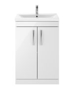 600mm Floor Standing Vanity With Basin 1