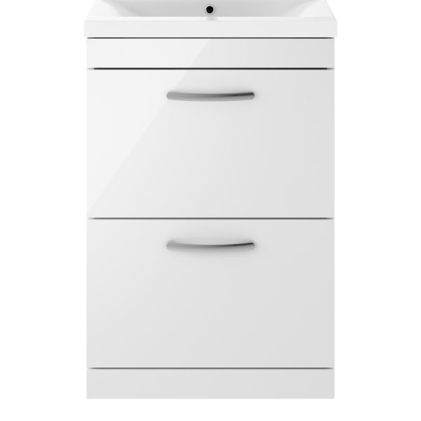 600mm Floor Standing Vanity With Basin 1