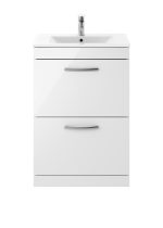 600mm Floor Standing Vanity With Basin 2