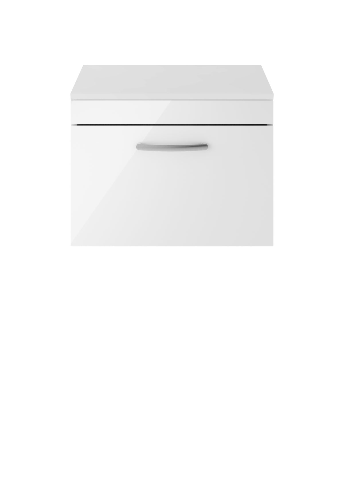 600mm Wall Hung Vanity With Worktop - Image 1