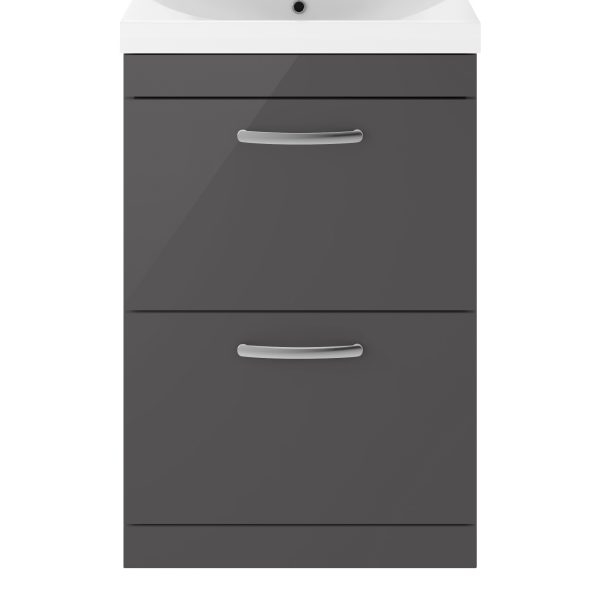 600mm Floor Standing Cabinet With Basin 3