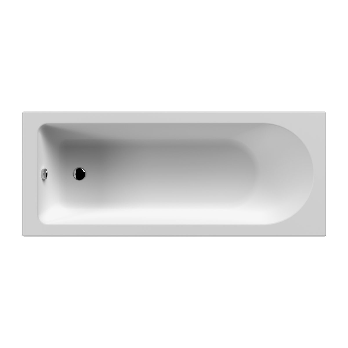 Eternalite Round Single Ended Bath 1700 x 700mm - Image 1