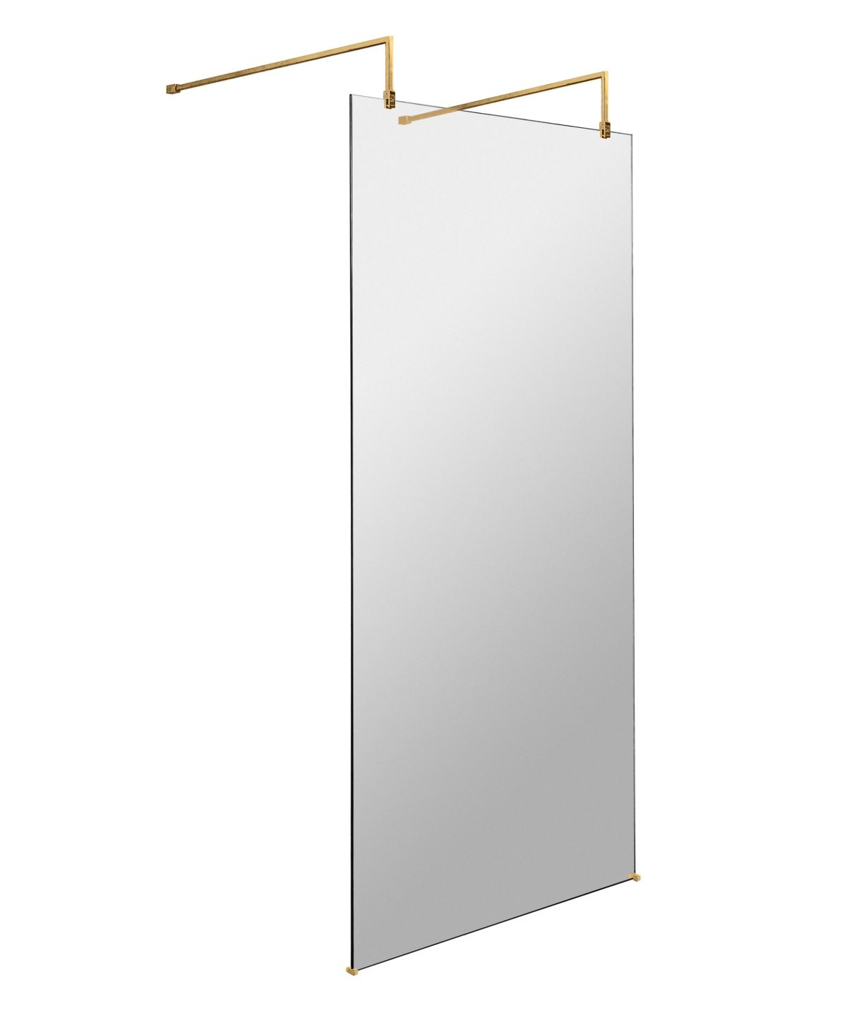 900mm Wetroom Screen With Arms and Feet - Image 1