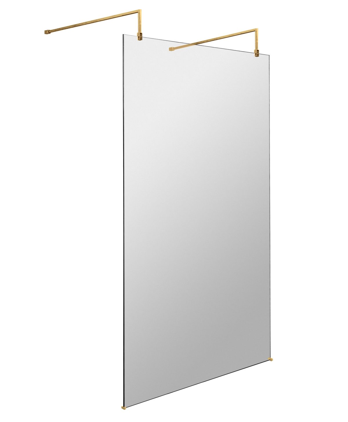 1100mm Wetroom Screen with Arms and Feet - Image 1