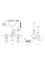 Wall Mounted Bath Shower Mixer - Image 2