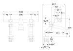 Deck Mounted Bath Filler - Image 2