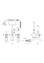 Wall Mounted Bath Shower Mixer - Image 2