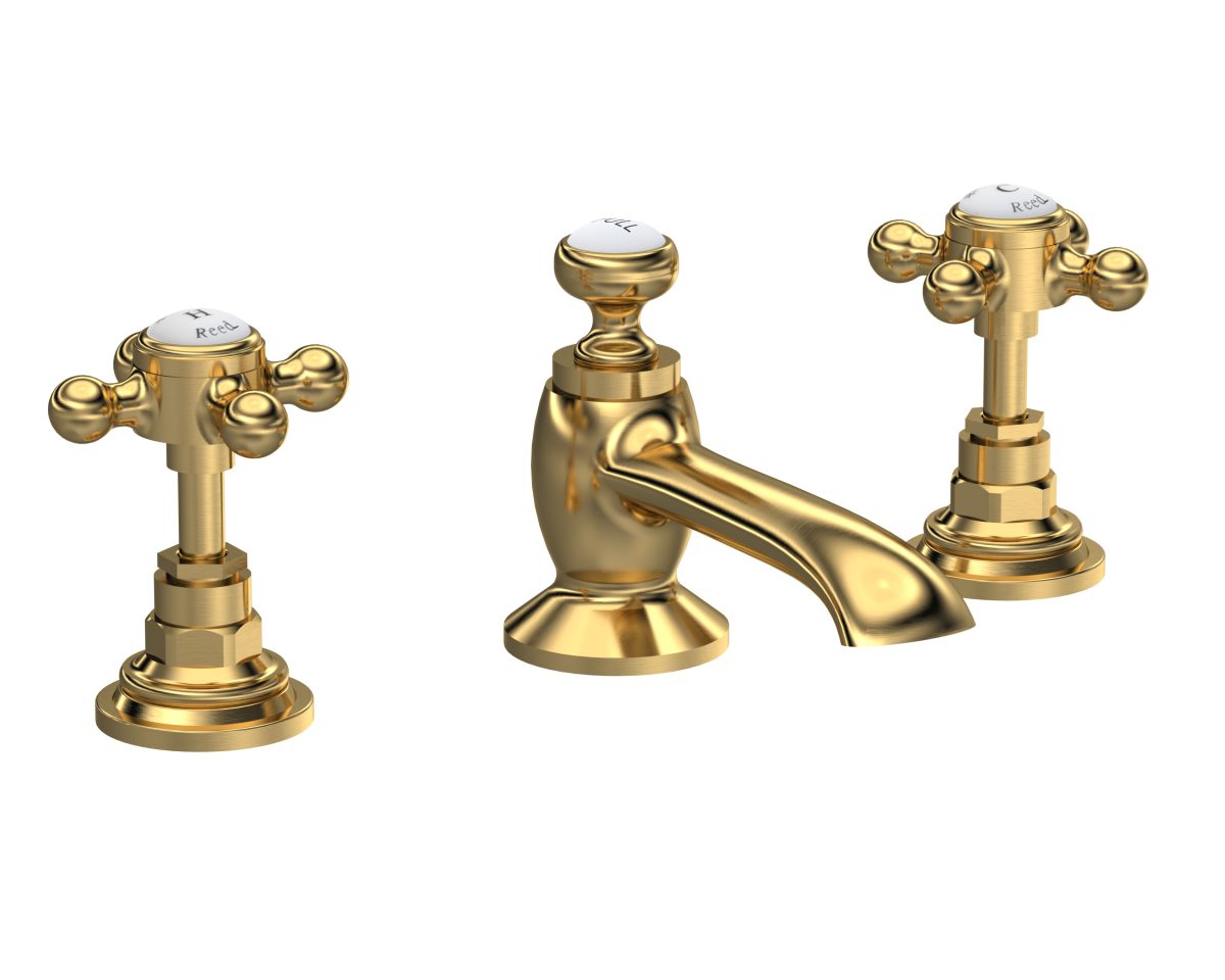 3 Tap Hole Basin Mixer - Image 1