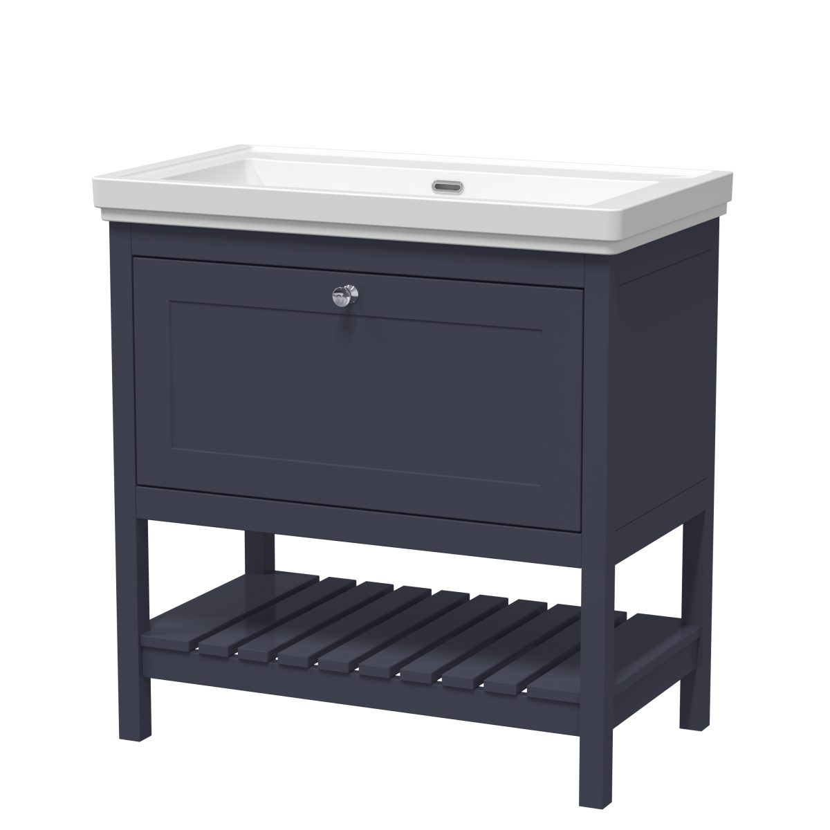 800mm Floor Standing Vanity & Basin 0TH - Image 1