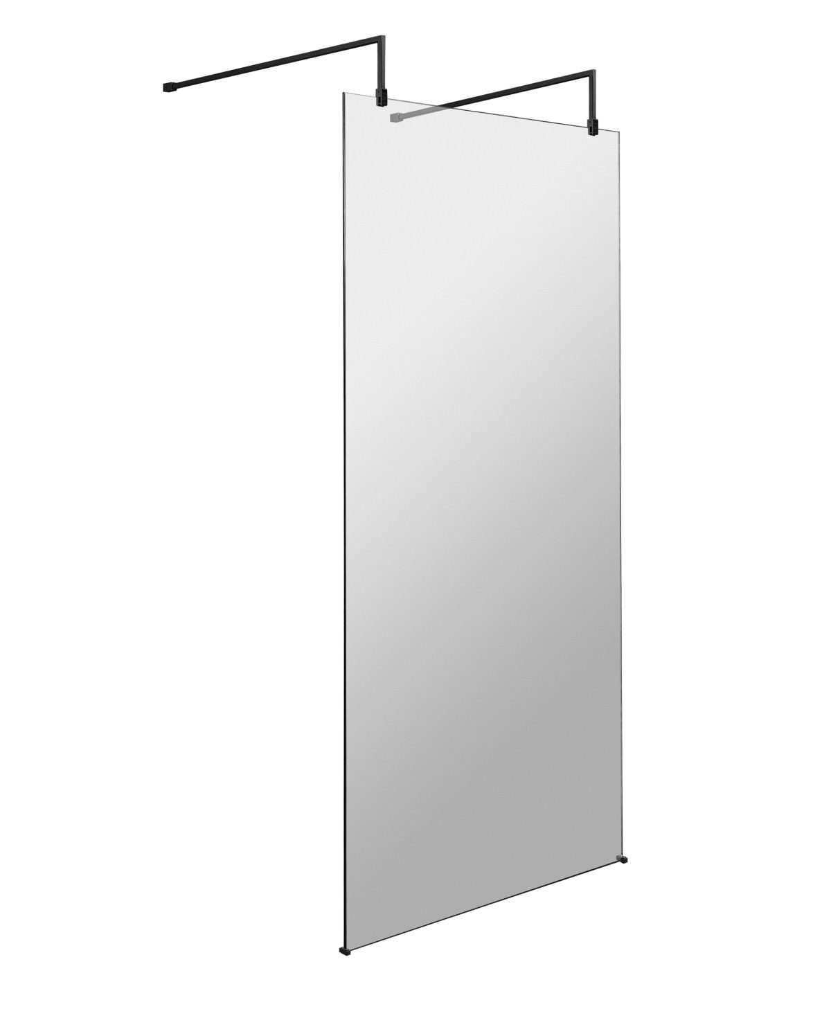 1000mm Wetroom Screen with Arms and Feet - Image 1