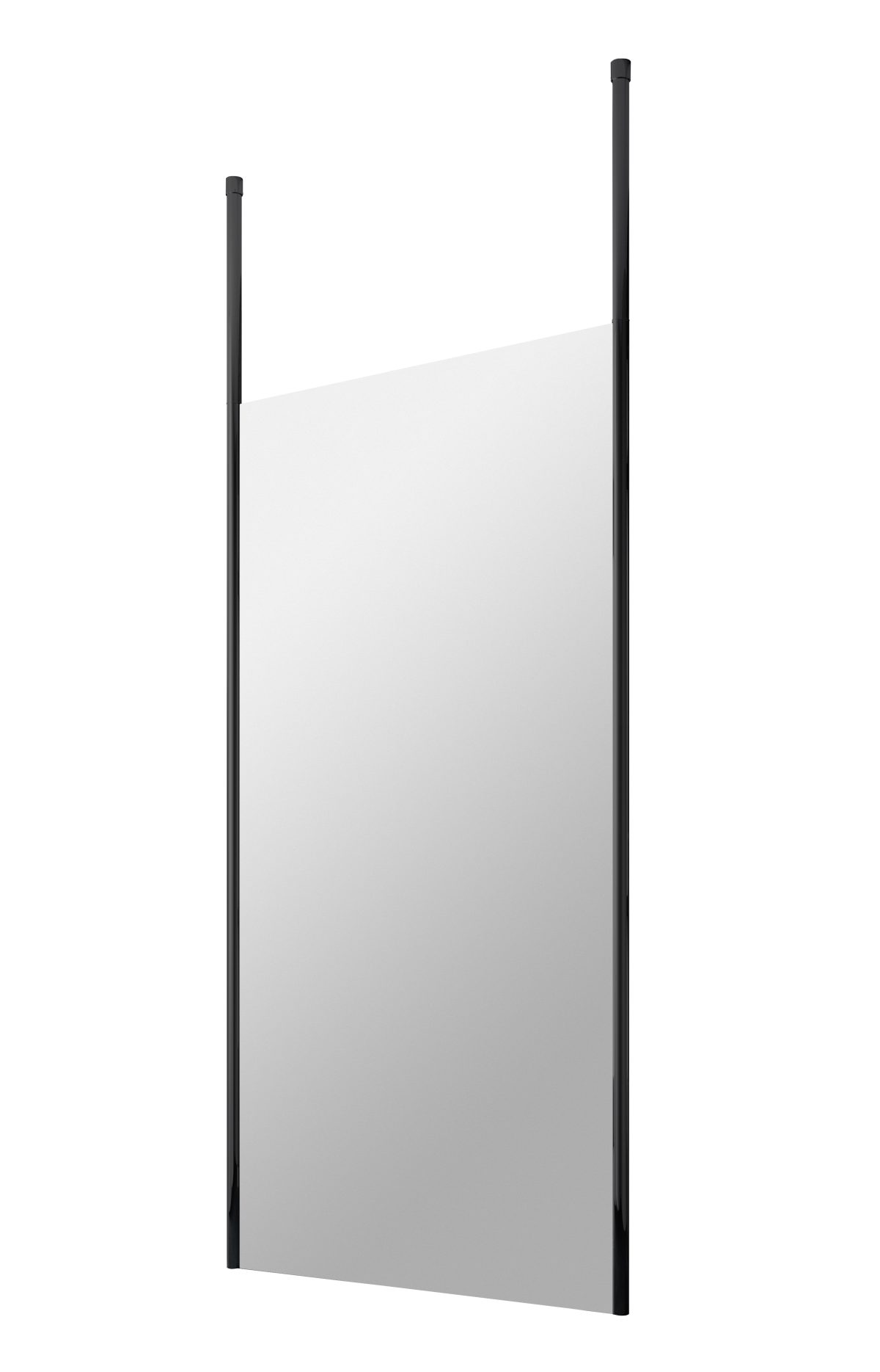 1100mm Wetroom Screen with Ceiling Posts - Image 1
