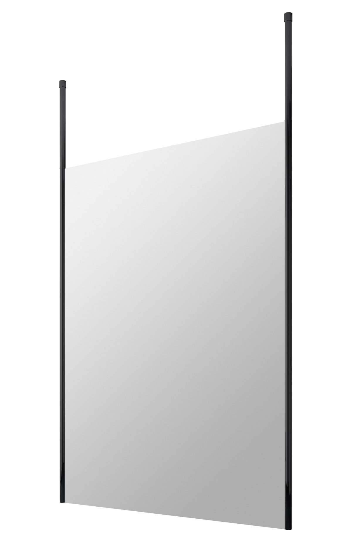 1400mm Wetroom Screen with Ceiling Posts - Image 1