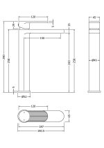 High Rise Mono Basin Mixer - Image 2
