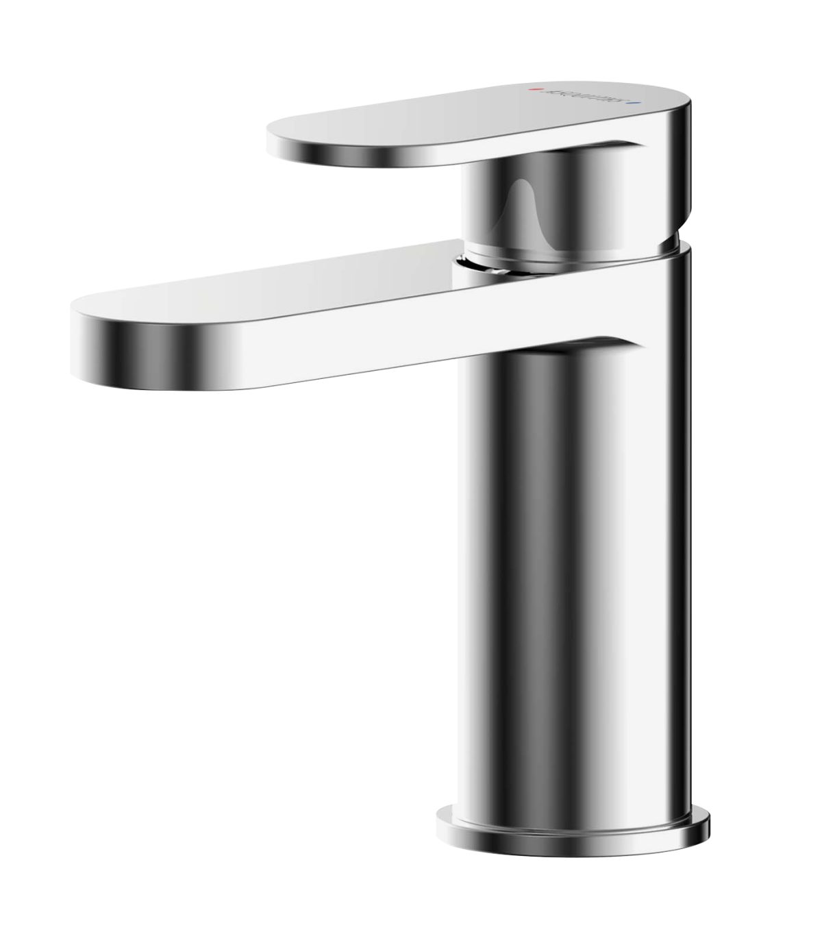 Mini Basin Mixer With Push Button Waste - Image 1