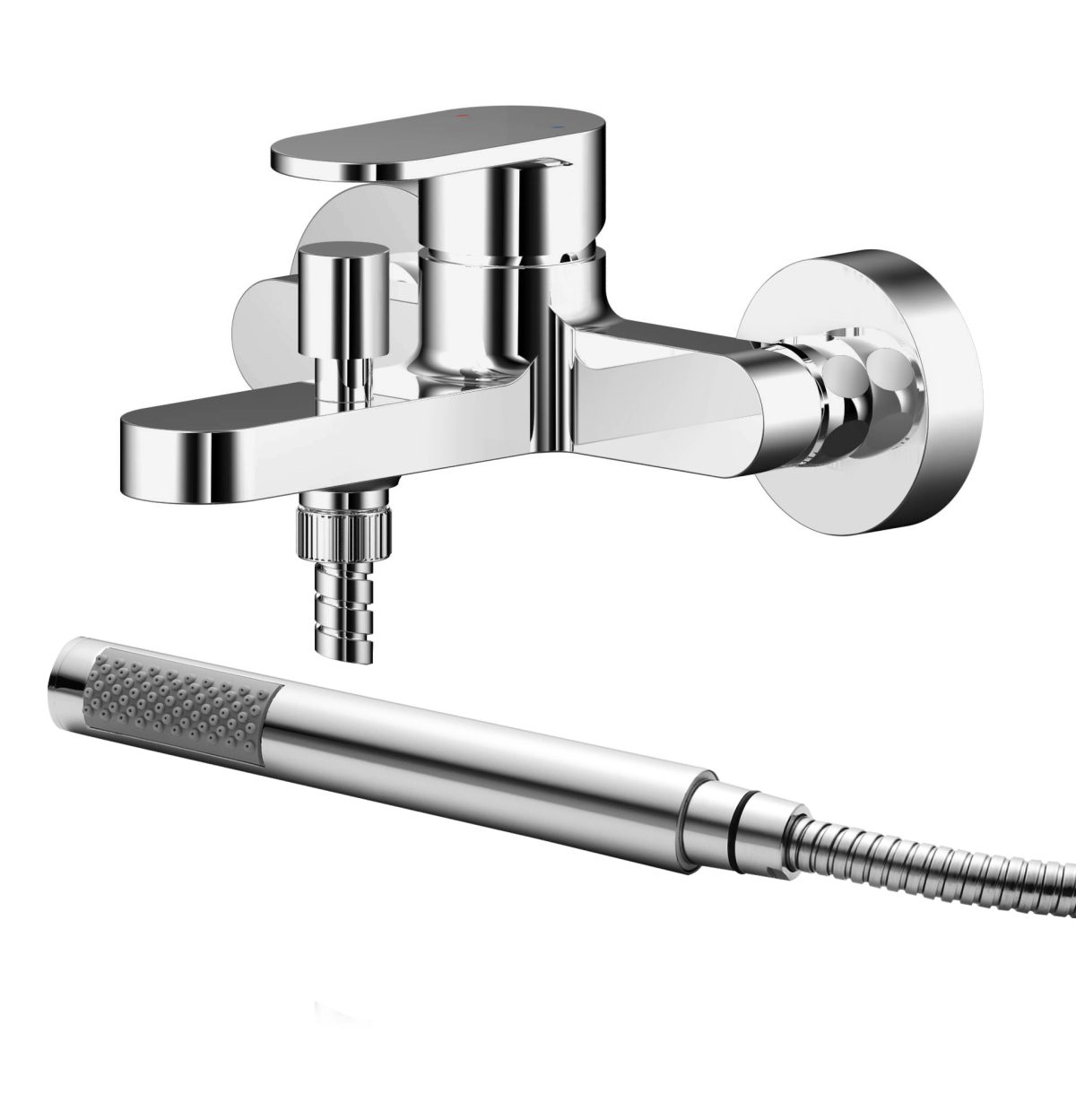Wall Mounted Bath Shower Mixer With Kit - Image 1