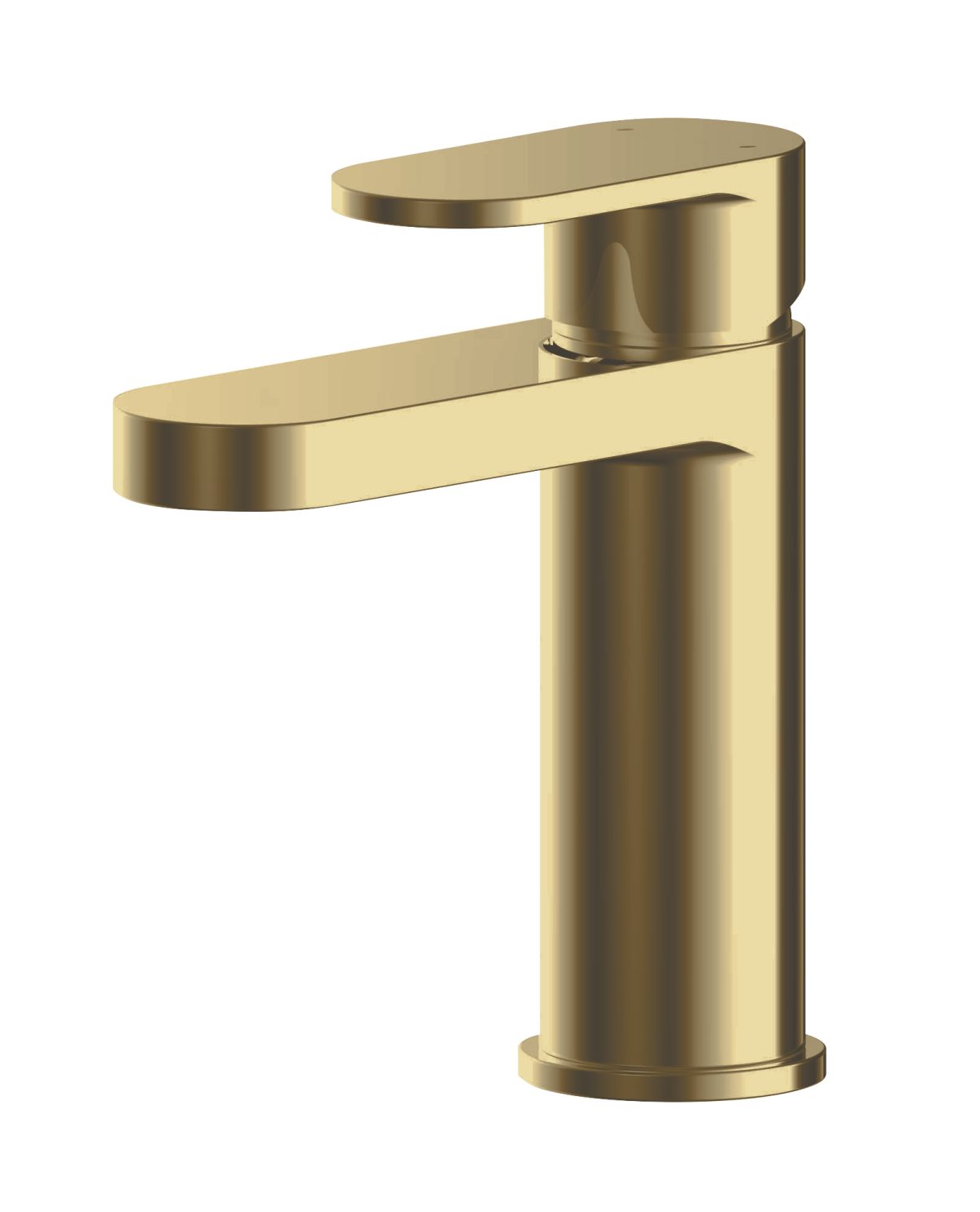 Mono Basin Mixer with Push Button Waste - Image 1