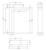 High Rise Mono Basin Mixer - Image 2